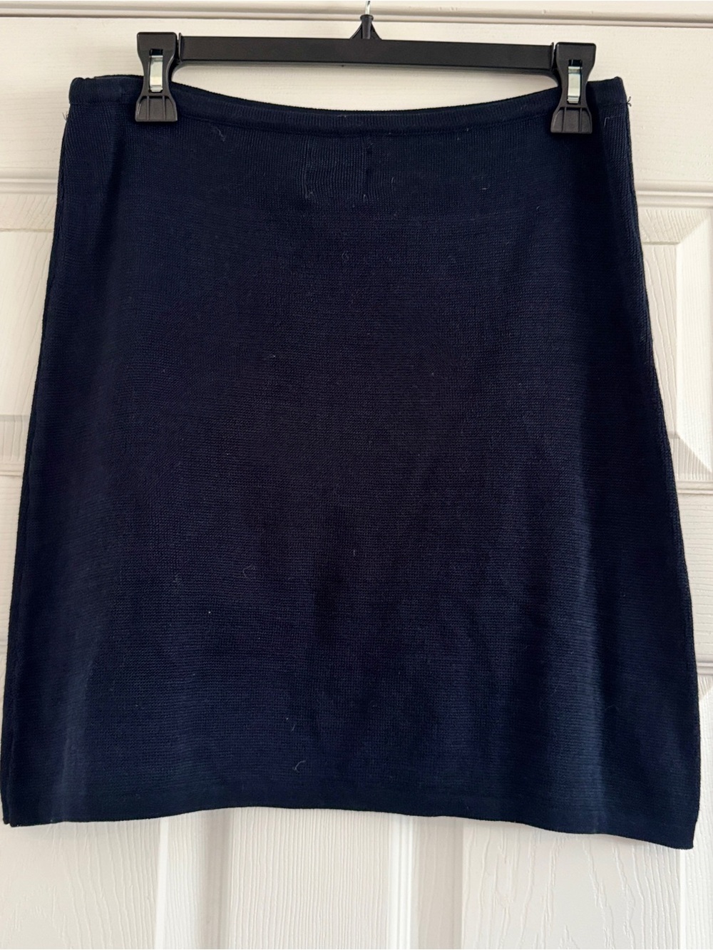 Vintage 90s Cynthia Rowley NWT Cotton Knit Mini Skirt Embroidered Flower M - Picture 3 of 6